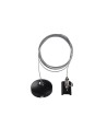 Azzardo TRACK 3LINE PENDANT ACCESSORY 1,5M BK Suspension for 3 Phase Bus Black AZ4797