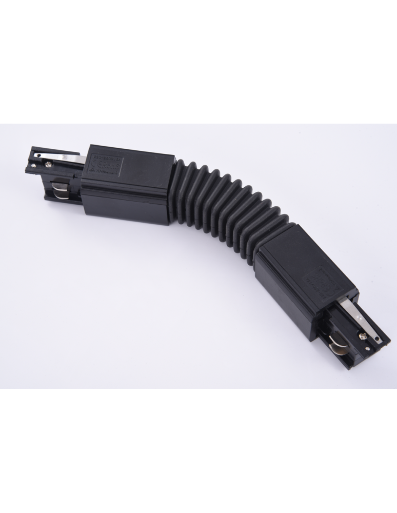 Accessories for magnetic busbars - Azzardo TRACK 3LINE FLEXIBLE CONNECTOR BK Flexible Connector for 3 Phase Bus Black AZ4282 - product kolory-swiatla.pl 1