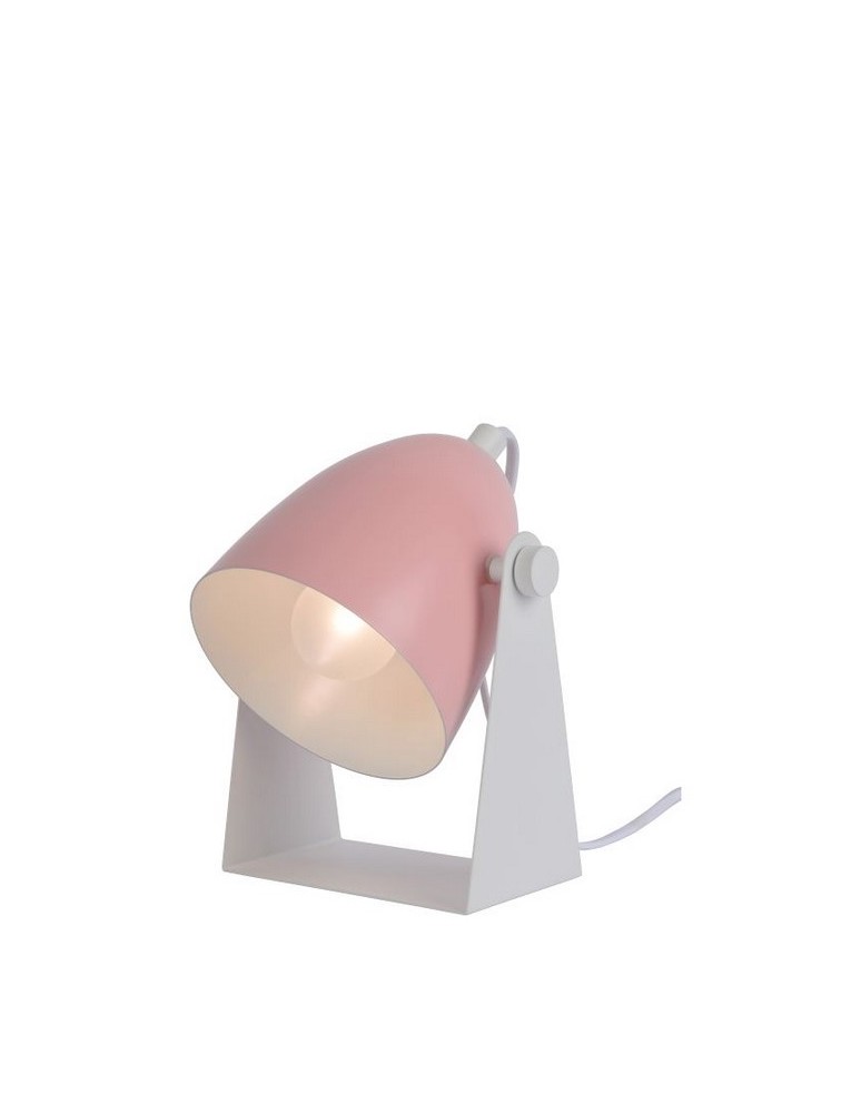 Lampy podłogowe - Lucide CHAGO Biurkowa E14 13/15/19cm Pink 45564/01/66 - produkt kolory-swiatla.pl 1