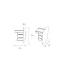 Accessories for 3 phase busbars - Azzardo TRACK 3LINE END CAP BK End cap for 3 phase busbars Black AZ4288. - product 3