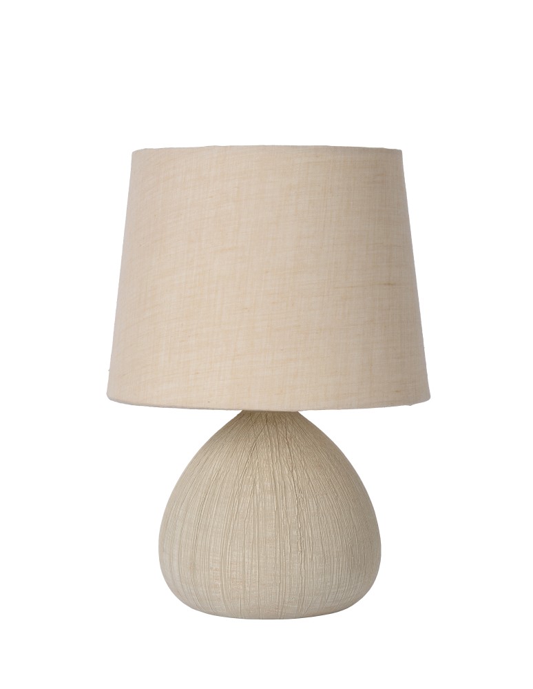 Nightlights - Lucide RAMZI Desk E14 H26cm Cre 47506/81/38 - product kolory-swiatla.pl 3