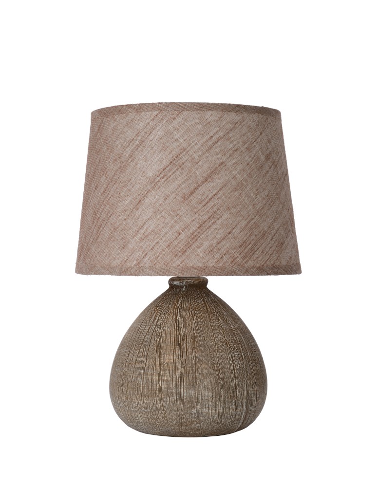 Nightlights - Lucide RAMZI Desk E14 H26cm Bro 47506/81/43 - product kolory-swiatla.pl 3