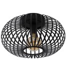 Ceiling lamps - Lucide MANUELA Plafond Light 1xE27 40cm Black 78174/40/30 - product 3