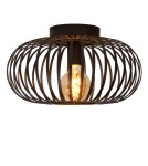 Ceiling lamps - Lucide MANUELA Plafond Light 1xE27 40cm Black 78174/40/30 - product 4