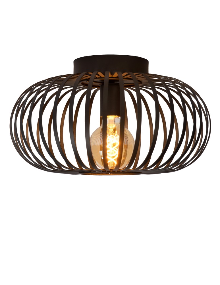 Ceiling lamps - Lucide MANUELA Plafond Light 1xE27 40cm Black 78174/40/30 - product kolory-swiatla.pl 4