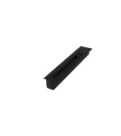3 phase buses - Azzardo TRACK 3LINE 2M GIPS BK 3 phase 2 meter flush mounted rail Black AZ4292 - product 1