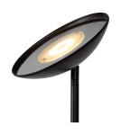 Floor lamps for reading - Lucide ZENITH LED Floor lamp 20W + 4W Black 19791/24/30 - product 5