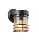 Outdoor wall lamps - Lucide KEPPEL Wall Mount IP23 E27 H19cm Black 29824/01/30 - product 1