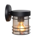 Outdoor wall lamps - Lucide KEPPEL Wall Mount IP23 E27 H19cm Black 29824/01/30 - product 4
