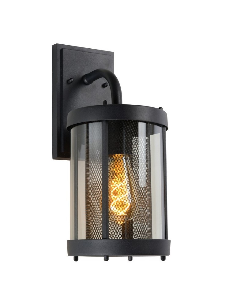 Outdoor wall lamps - Lucide MAKKUM Wall Mounted IP23 E27 H38cm Black 29826/01/30 - product kolory-swiatla.pl 1