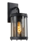 Outdoor wall lamps - Lucide MAKKUM Wall Mounted IP23 E27 H38cm Black 29826/01/30 - product 2