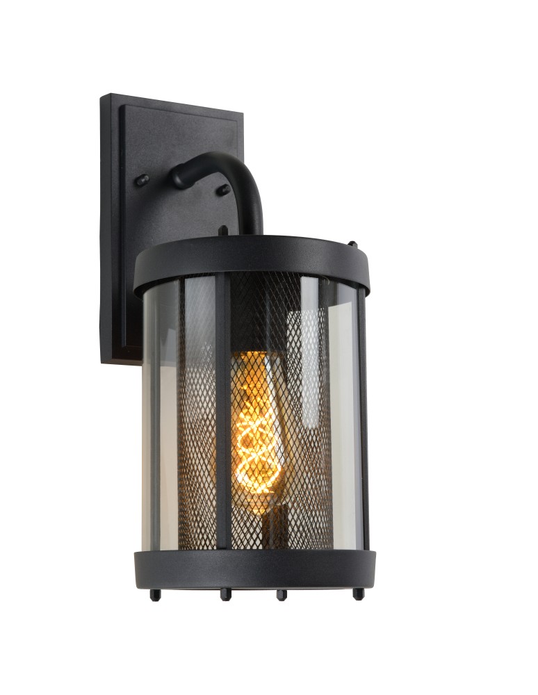 Outdoor wall lamps - Lucide MAKKUM Wall Mounted IP23 E27 H38cm Black 29826/01/30 - product kolory-swiatla.pl 4