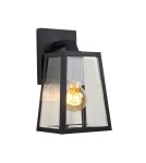 Outdoor wall lamps - Lucide MATSLOT Wall-mounted IP23 E27 H25cm Black 29828/01/30 - product 1