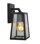 Outdoor wall lamps - Lucide MATSLOT Wall-mounted IP23 E27 H25cm Black 29828/01/30 - product 4