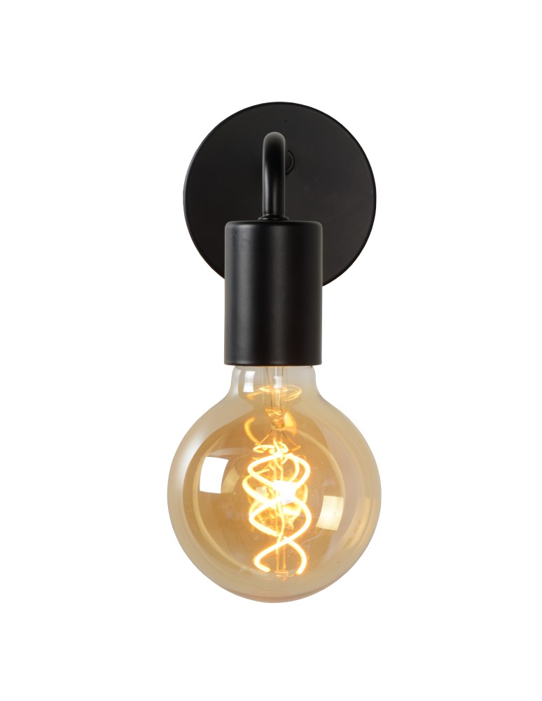 Wall lamps - Lucide SCOTT Wall-mounted E27 L20 H12cm Black 45265/01/30 - product kolory-swiatla.pl 4