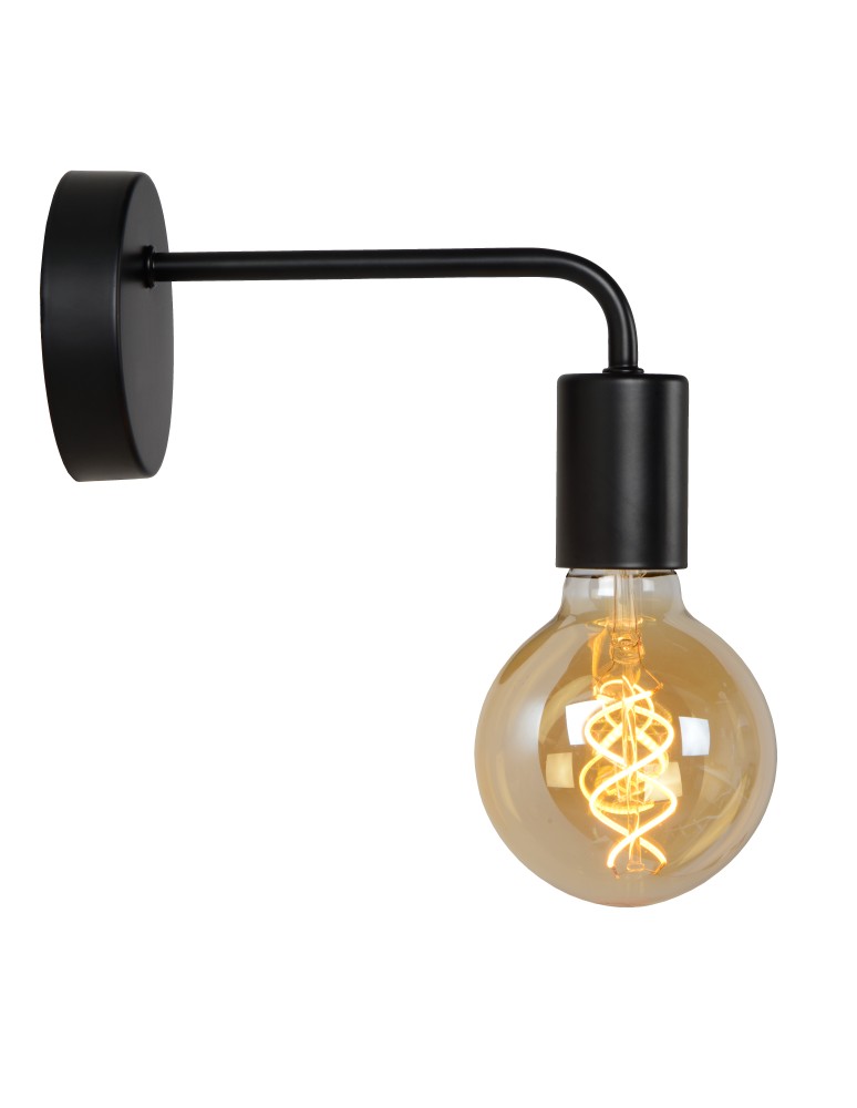 Wall lamps - Lucide SCOTT Wall-mounted E27 L20 H12cm Black 45265/01/30 - product kolory-swiatla.pl 5