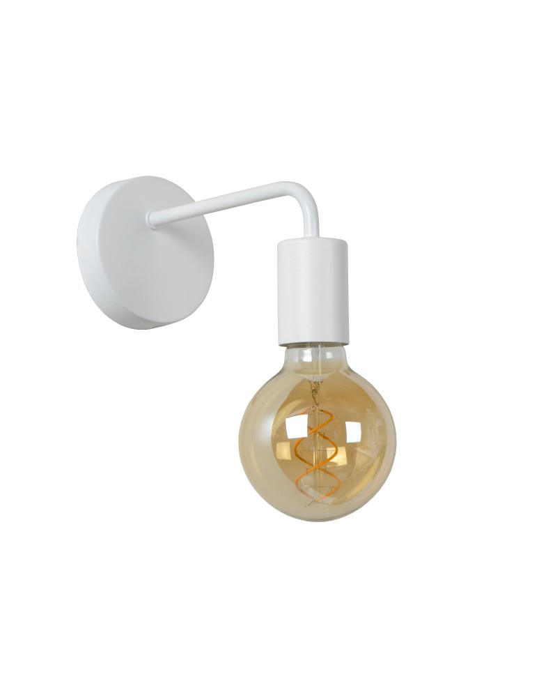Wall lamps - Lucide SCOTT Wall-mounted E27 L20 H12cm White 45265/01/31 - product kolory-swiatla.pl 3