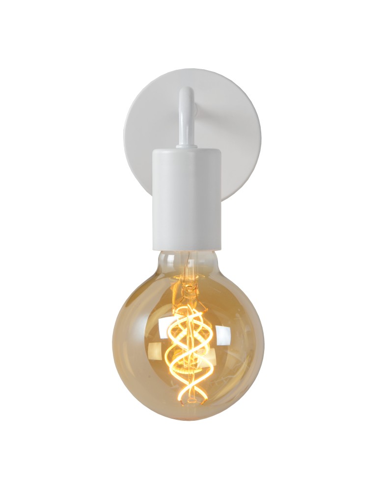 Wall lamps - Lucide SCOTT Wall-mounted E27 L20 H12cm White 45265/01/31 - product kolory-swiatla.pl 4