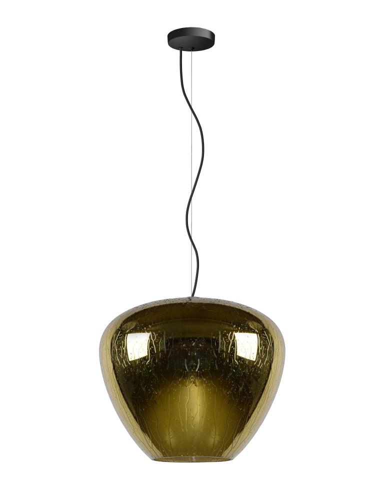 Pendant lamps - Lucide SOUFIAN Pendant 1x E27 H153cm D40cm Green 70478/40/01 - product kolory-swiatla.pl 1