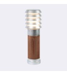 Standing garden lamps - Norlys Alta Standing 49cm 1xE27 IP65 painted wood/fire zinc 1450GA - product 1