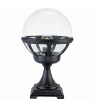 Standing garden lamps - Norlys Bologna Standing 43cm 1xE27 IP65 Black 312B - product 1