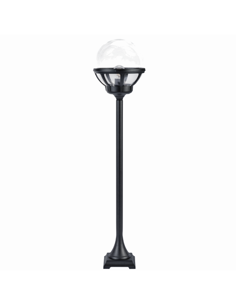 Standing garden lamps - Norlys Bologna Standing 117cm 1xE27 IP65 Black 314B - product kolory-swiatla.pl 1