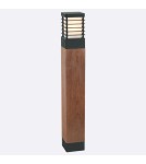 Standing garden lamps - Norlys Halmstad Standing 85cm 1xE27 IP65 treated wood Black 1410B - product 1