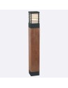 Norlys Halmstad Standing 85cm 1xE27 IP65 treated wood Black 1410B