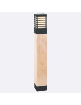 Norlys Halmstad Standing 85cm 1xE27 IP65 treated wood Black 1413B