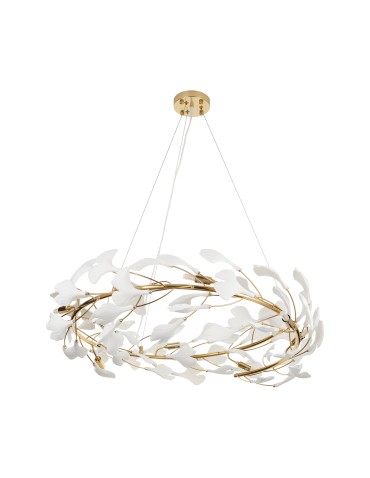  Step Into Design BOTANIKA pendant lamp gold white 80 cm XY080P-80