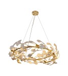 Designer pendant lamps -  Step Into Design BOTANIKA pendant lamp gold white 80 cm XY080P-80 - product 2