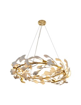  Step Into Design Lampa wisząca BOTANIKA złoto biała 80 cm XY080P-80 - produkt 2