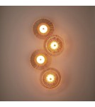 Designer wall lamps -  Step Into Design LUXIO-4 LED amber 32 cm wall lamp ST-3315-4 copper - product 5