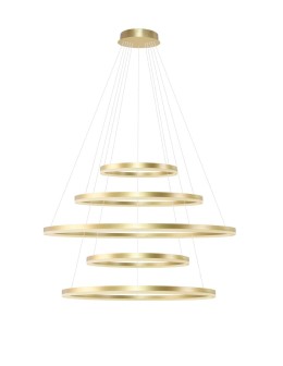 Azzardo HALO PENDANT 150+120+100+80+60 CCT GO Wisząca z Pilotem Funkcje Ściemniania i Zmiany Barwy Światła AZ5352