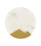 Glamour wall lamps -  Step Into Design MARMO wall lamp white marmum and brass 20cm ST-3961 - product 5