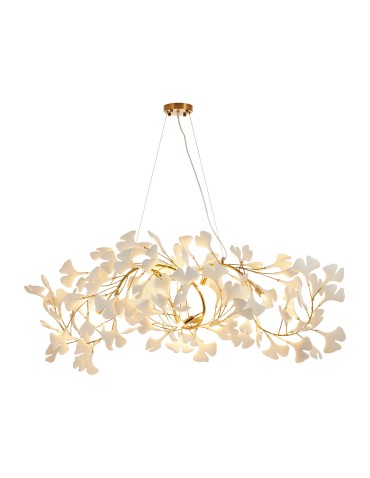  Step Into Design Lampa wisząca BOTANIKA WAVE złoto biała 135 cm XY080P-120 - produkt 2