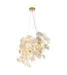 Designer pendant lamps -  Step Into Design BOTANIKA WAVE gold white 135 cm pendant lamp XY080P-120 - product 6
