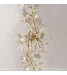 Designer pendant lamps -  Step Into Design BOTANIKA WAVE gold white 135 cm pendant lamp XY080P-120 - product 11