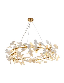 Step Into Design BOTANIKA pendant lamp gold white 100 cm XY080P-100 - product 2