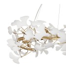 Designer pendant lamps - Step Into Design BOTANIKA pendant lamp gold white 100 cm XY080P-100 - product 5