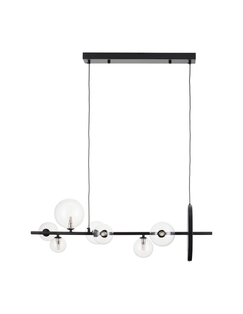 Pendant lamps - Step into Design Hanging ORION LONG-90 Black 90cm  - product kolory-swiatla.pl 2
