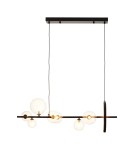 Pendant lamps - Step into Design Hanging ORION LONG-90 Black 90cm  - product 1
