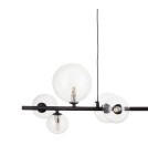 Pendant lamps - Step into Design Hanging ORION LONG-90 Black 90cm  - product 3