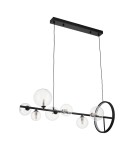 Pendant lamps - Step into Design Hanging ORION LONG-90 Black 90cm  - product 5