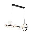 Pendant lamps - Step into Design Hanging ORION LONG-90 Black 90cm  - product 6