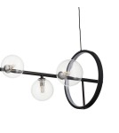Pendant lamps - Step into Design Hanging ORION LONG-90 Black 90cm  - product 7