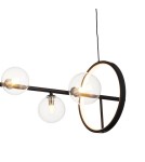 Pendant lamps - Step into Design Hanging ORION LONG-90 Black 90cm  - product 8
