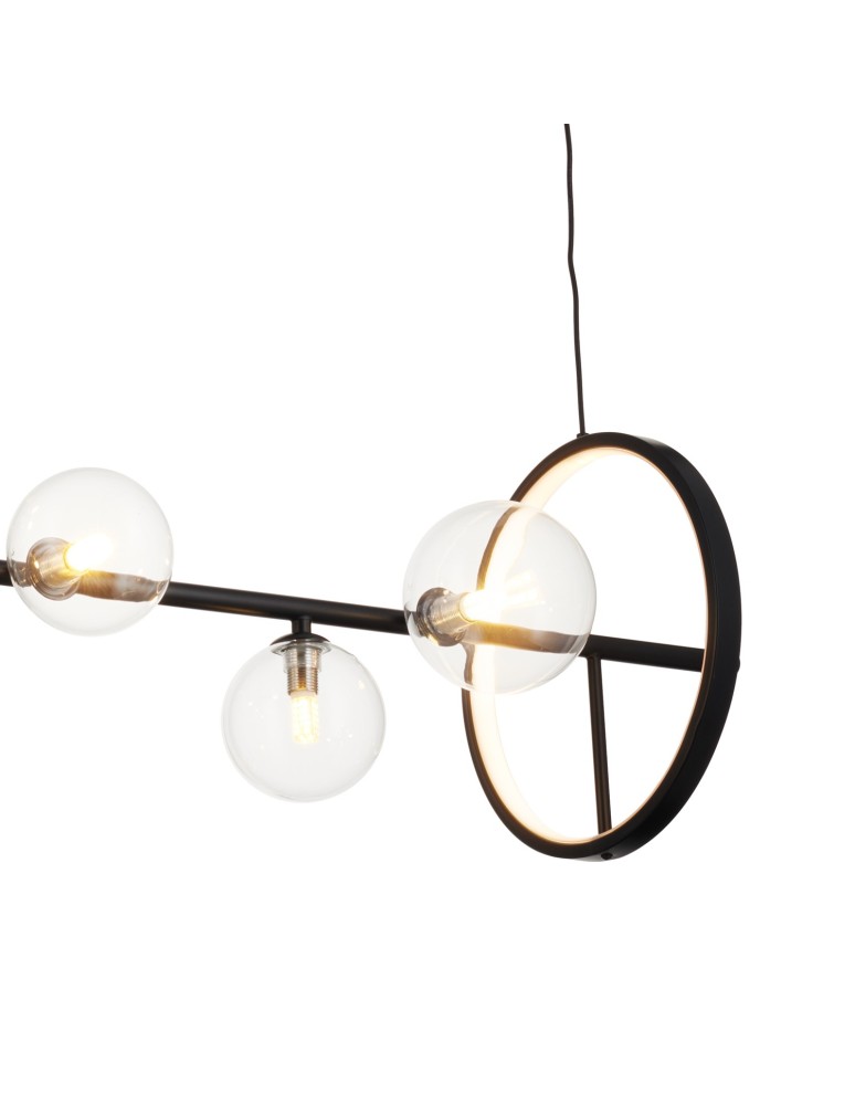 Pendant lamps - Step into Design Hanging ORION LONG-90 Black 90cm  - product kolory-swiatla.pl 8