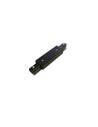 Azzardo TRACK 1-LINE STRAIGHT CONNECTOR POWER BK Power Connection for 1 Phase Bus Black Mat AZ5567