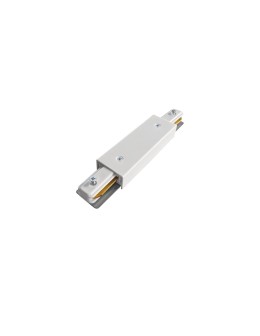 Azzardo TRACK 1-LINE STRAIGHT CONNECTOR POWER WH Power Connection for 1 Phase Bus White Mat AZ5568